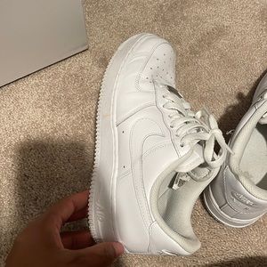 White Air Force ones